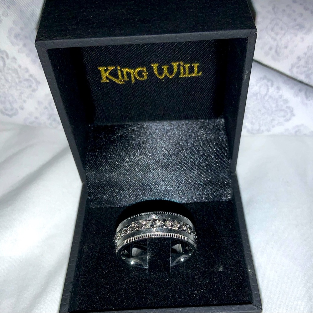 King Will fidget spinner chain ring